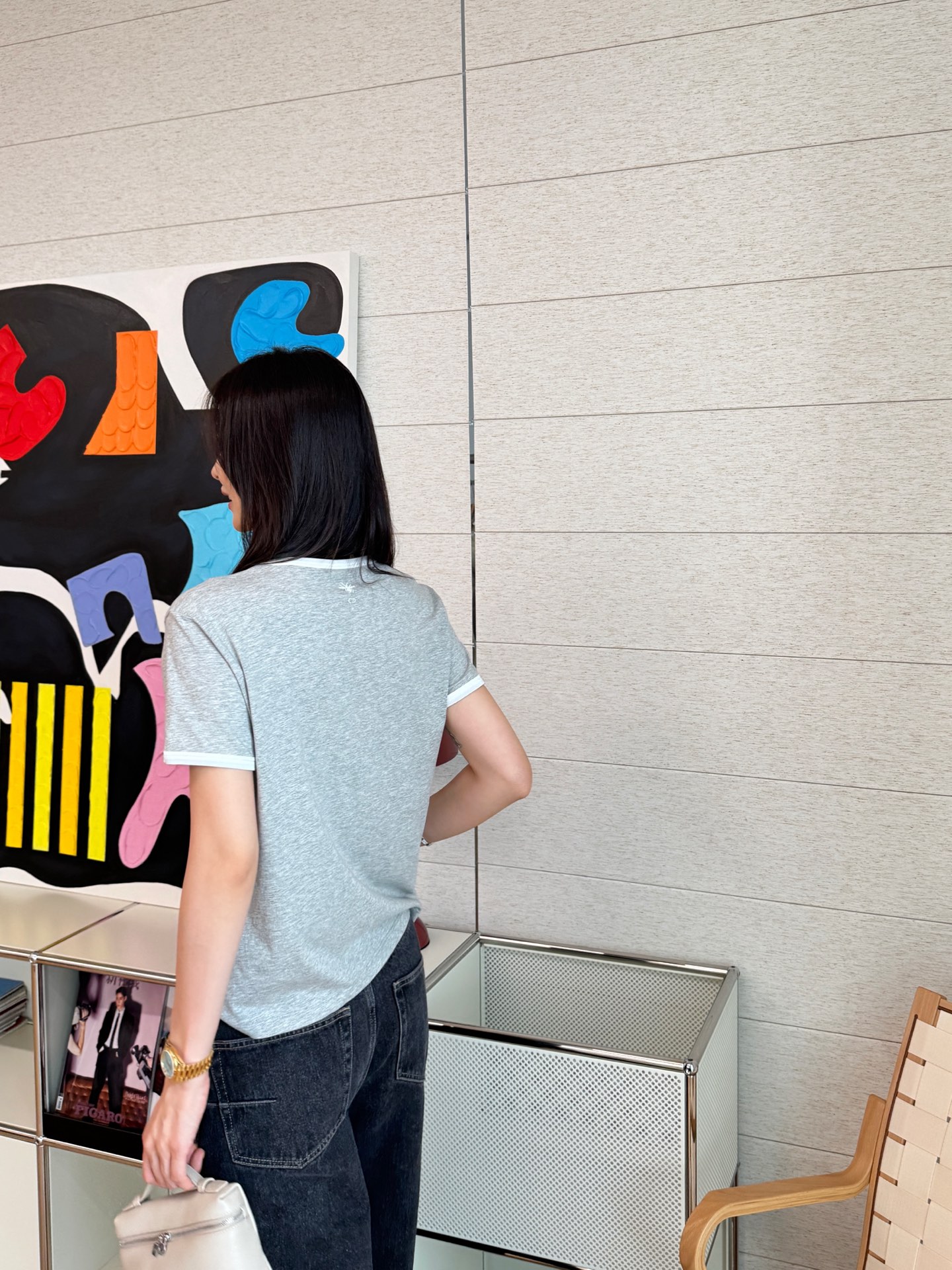 Dior 灰色8號短袖 精品 - 8