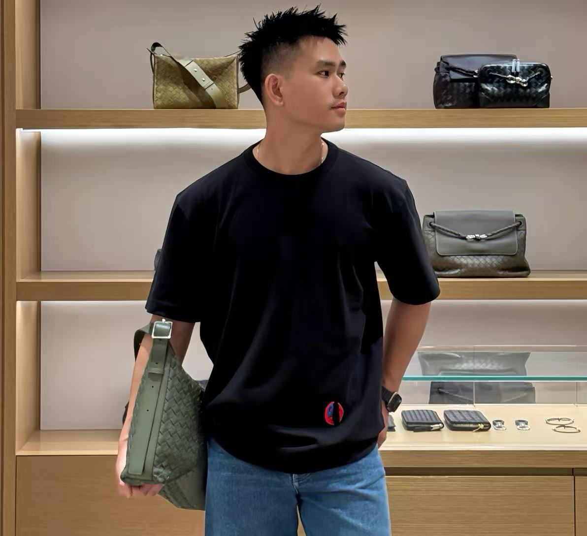 Bottega Veneta   臉譜刺繡短袖 精品 高仿 - 1