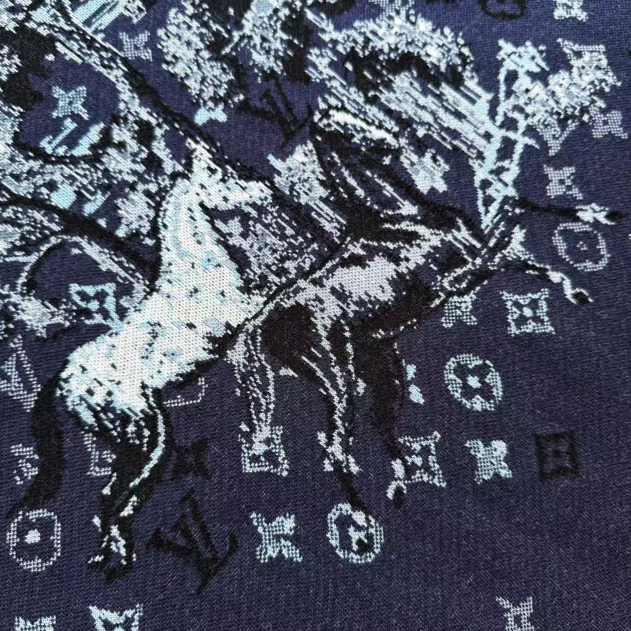 Louis Vuitton   Monogram馬年限定復刻針織短袖 - 10