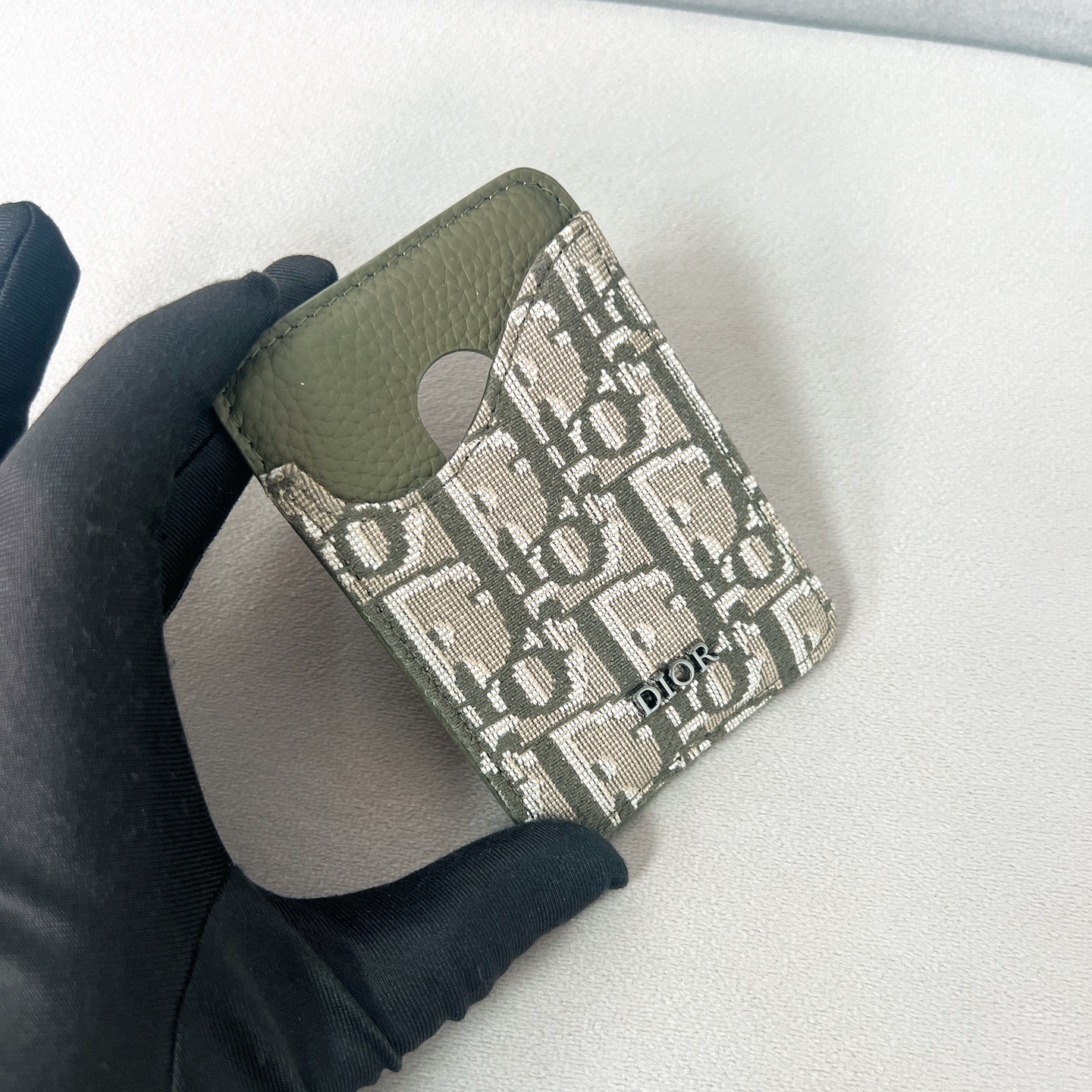 Dior 馬鞍磁吸小卡包 精品 高仿 - 17