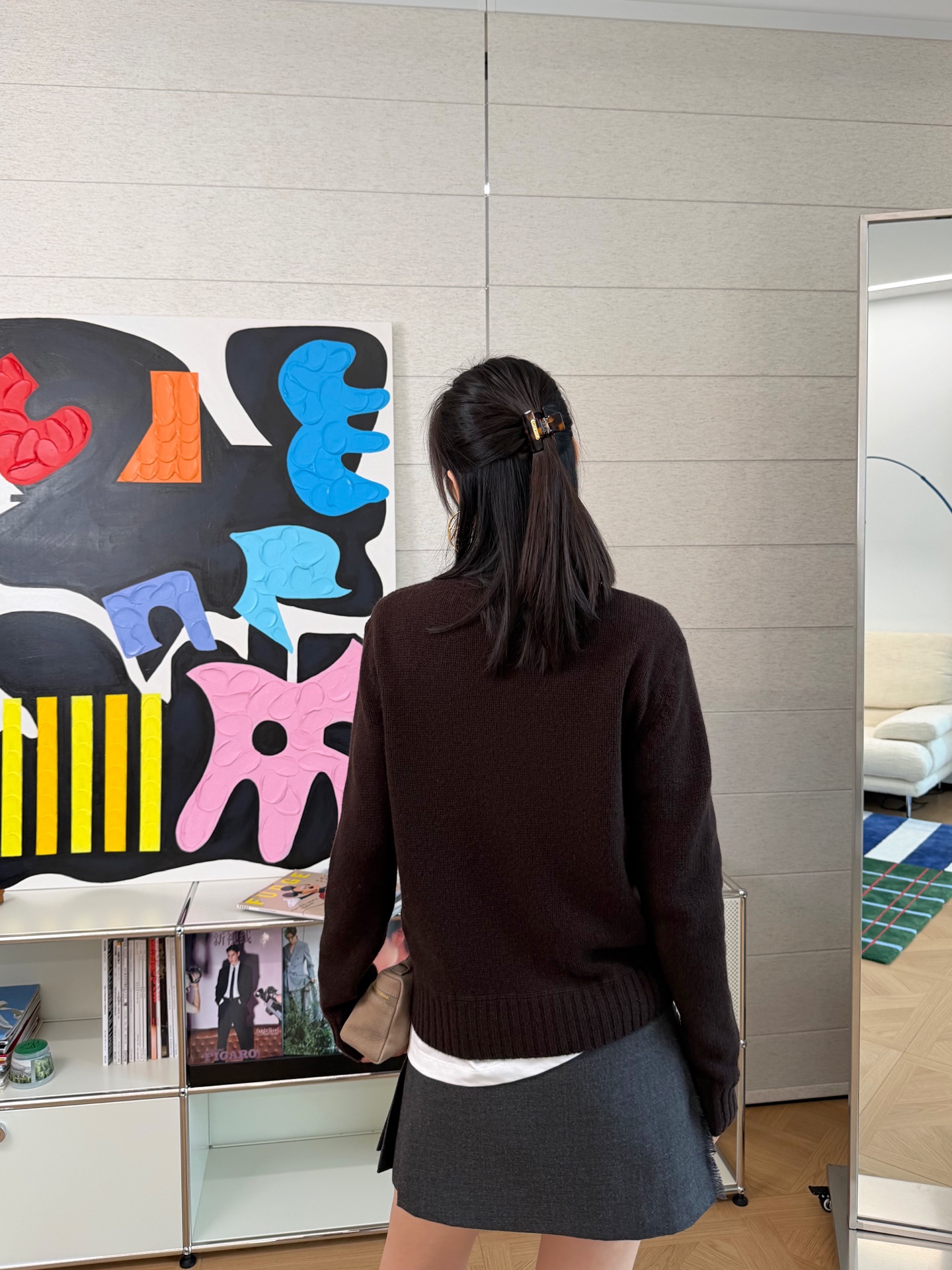 Prada 徽標羊絨針織衫 精工 精品 - 8