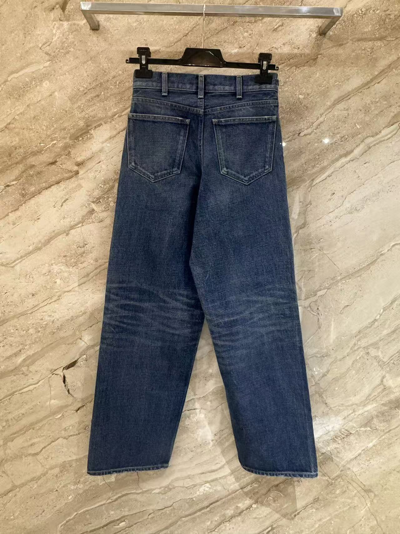 雙十一重磅特惠福利- Celine 凱旋門鏈條牛仔褲 原單 精品 - 20