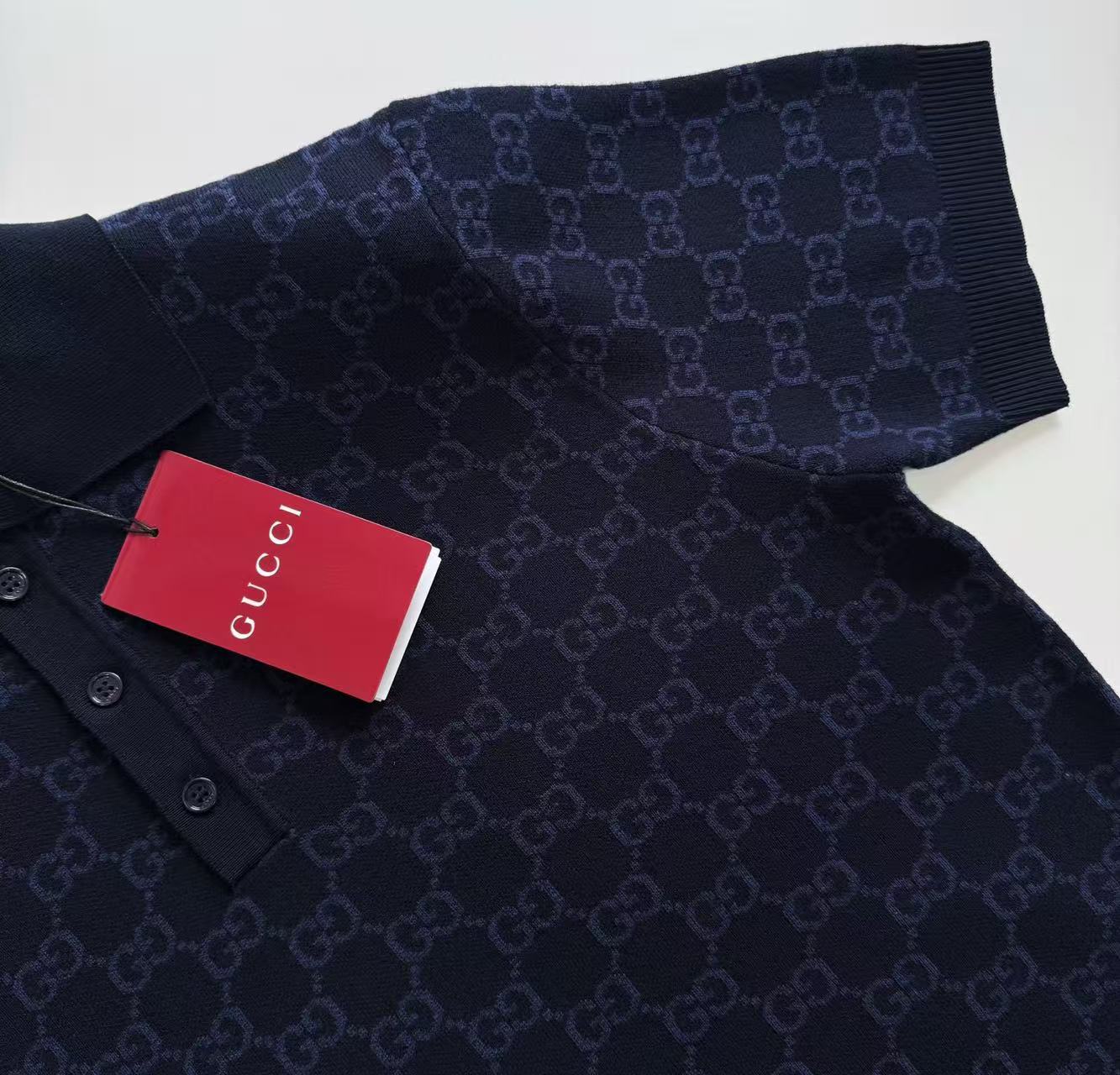 Gucci 雙G提花polo衫 奢侈品 精工 - 7