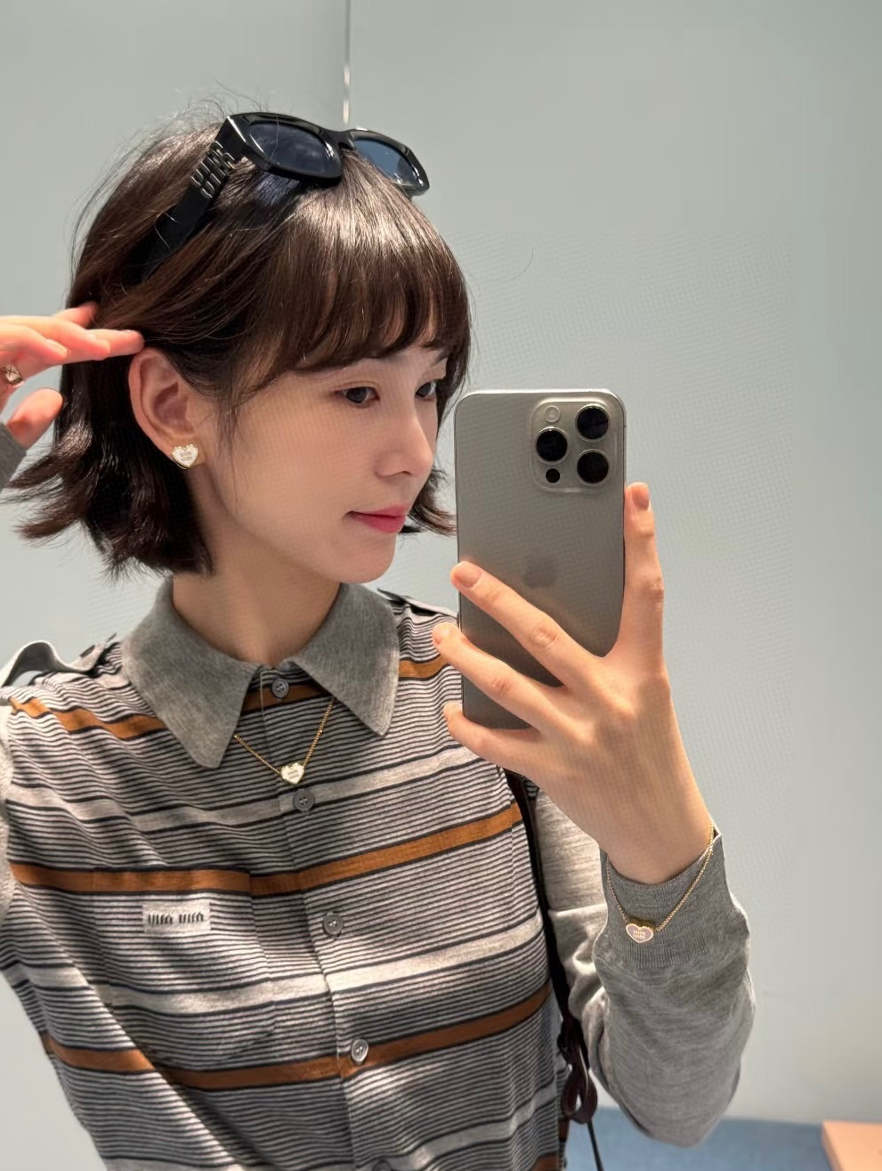 MIU MIU   愛心手鍊 精品 復刻 - 3