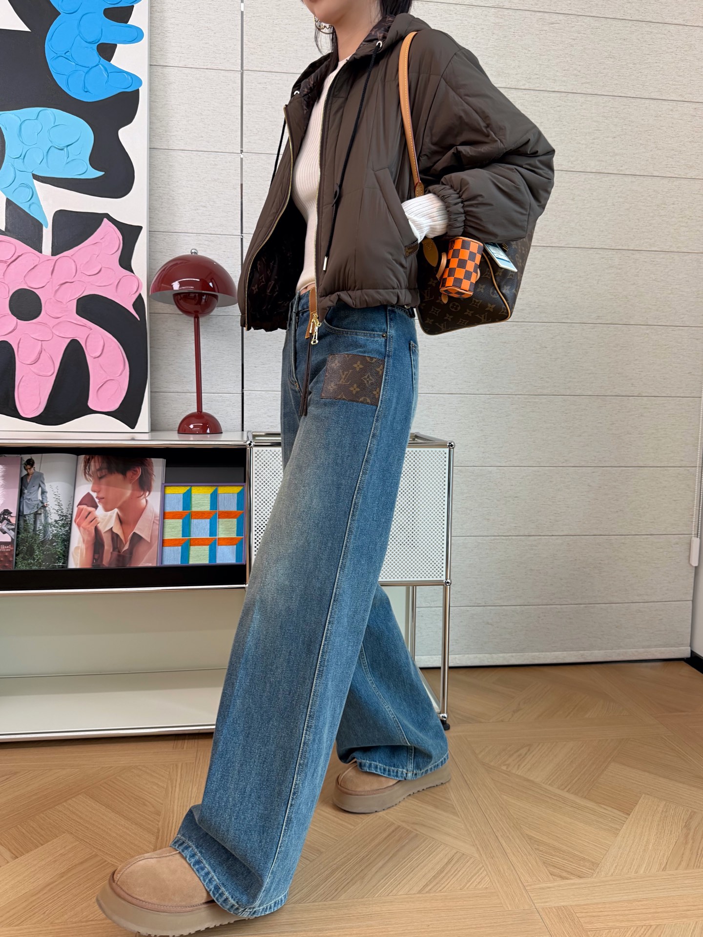 Louis Vuitton 絎縫拉鍊外套 精品 超A - 9