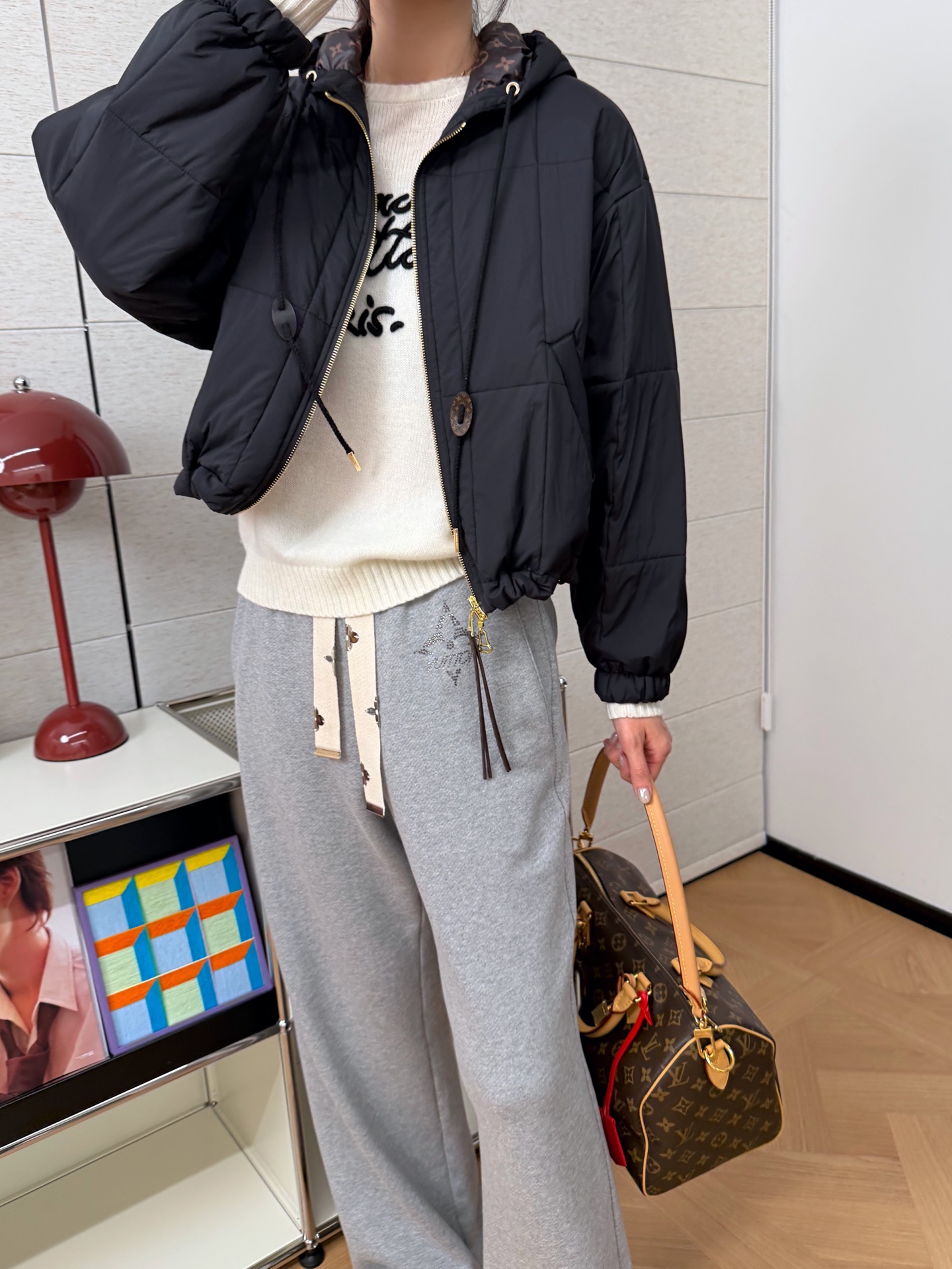 Louis Vuitton 絎縫拉鍊外套 精品 超A - 15