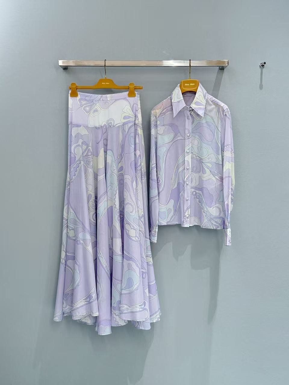 Prada  大擺 A 字長裙 精品 高仿 - 3