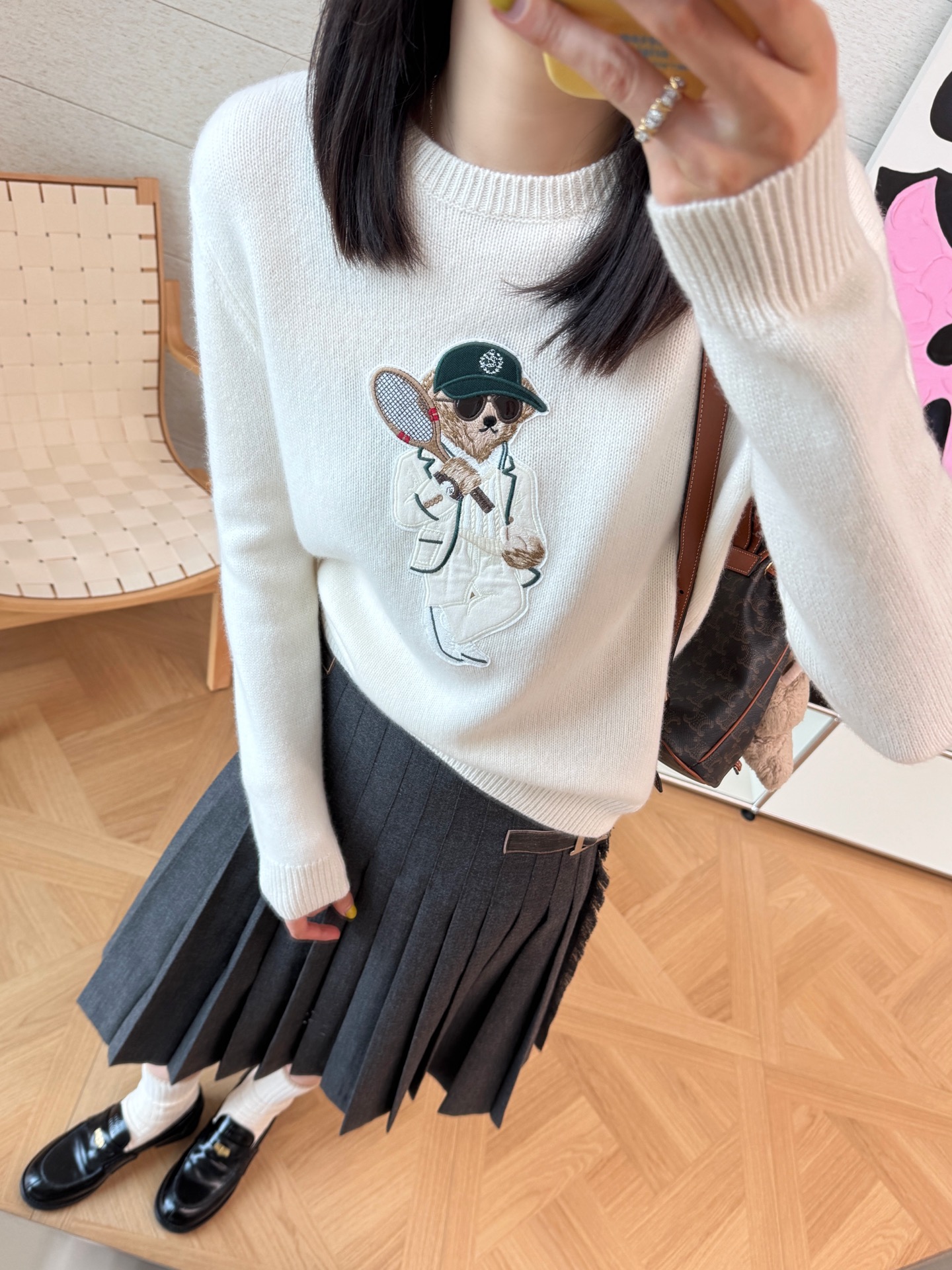 Ralph Lauren 拉夫勞倫 網球小熊針織衫 精品 時尚 - 4