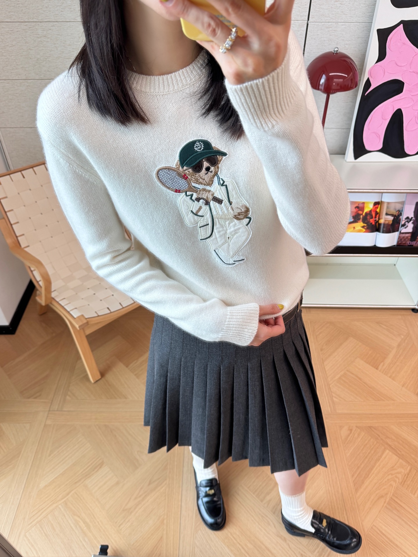 Ralph Lauren 拉夫勞倫 網球小熊針織衫 精品 時尚 - 5