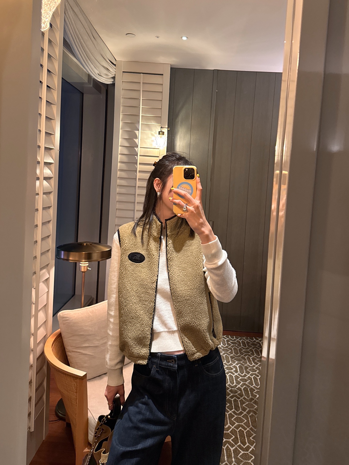 Burberry 羊羔毛背心 時尚 精品 - 7