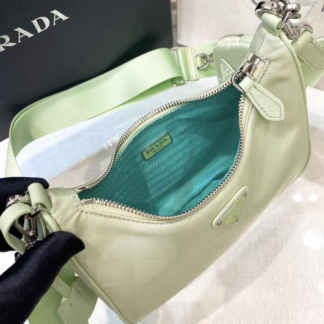 雙十一重磅福利款-Prada  hobo三合一多功能包(不配盒子) 高仿 精工 - 9