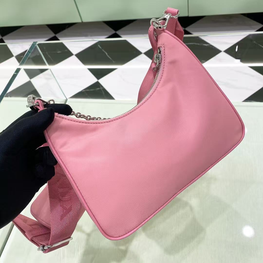 雙十一重磅福利款-Prada  hobo三合一多功能包(不配盒子) 高仿 精工 - 24