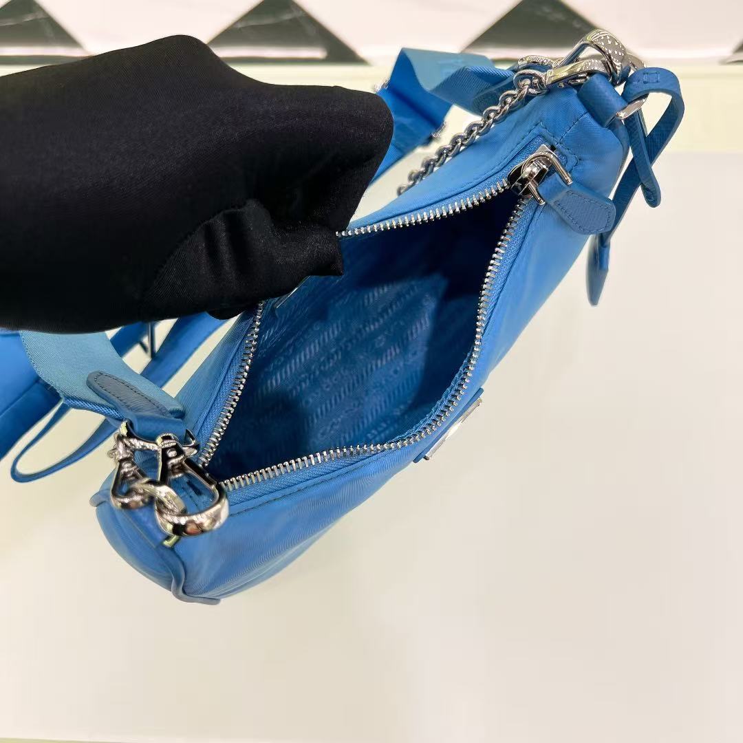 雙十一重磅福利款-Prada  hobo三合一多功能包(不配盒子) 高仿 精工 - 40