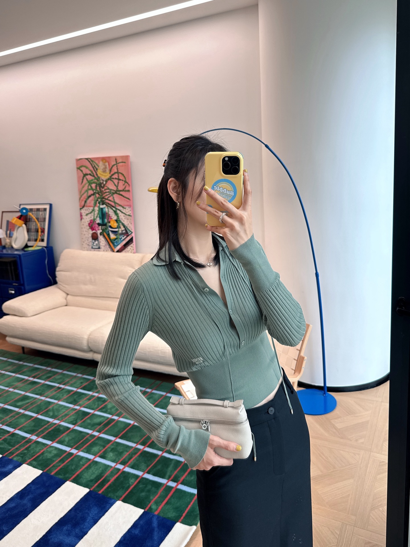 Fendi Polo領彈力打底衫 精品 高仿 - 3