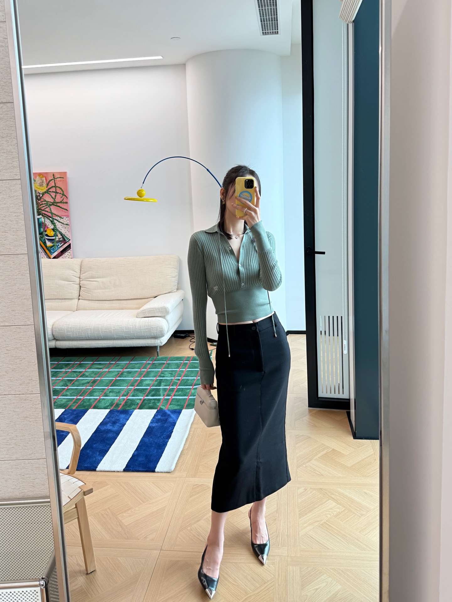 Fendi Polo領彈力打底衫 精品 高仿 - 5