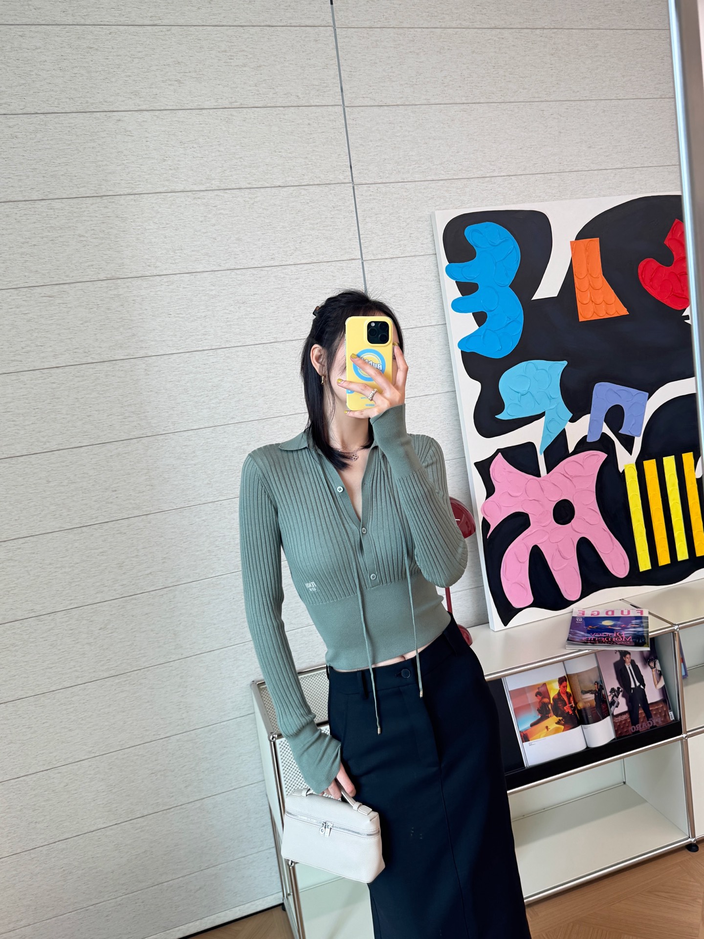 Fendi Polo領彈力打底衫 精品 高仿 - 6