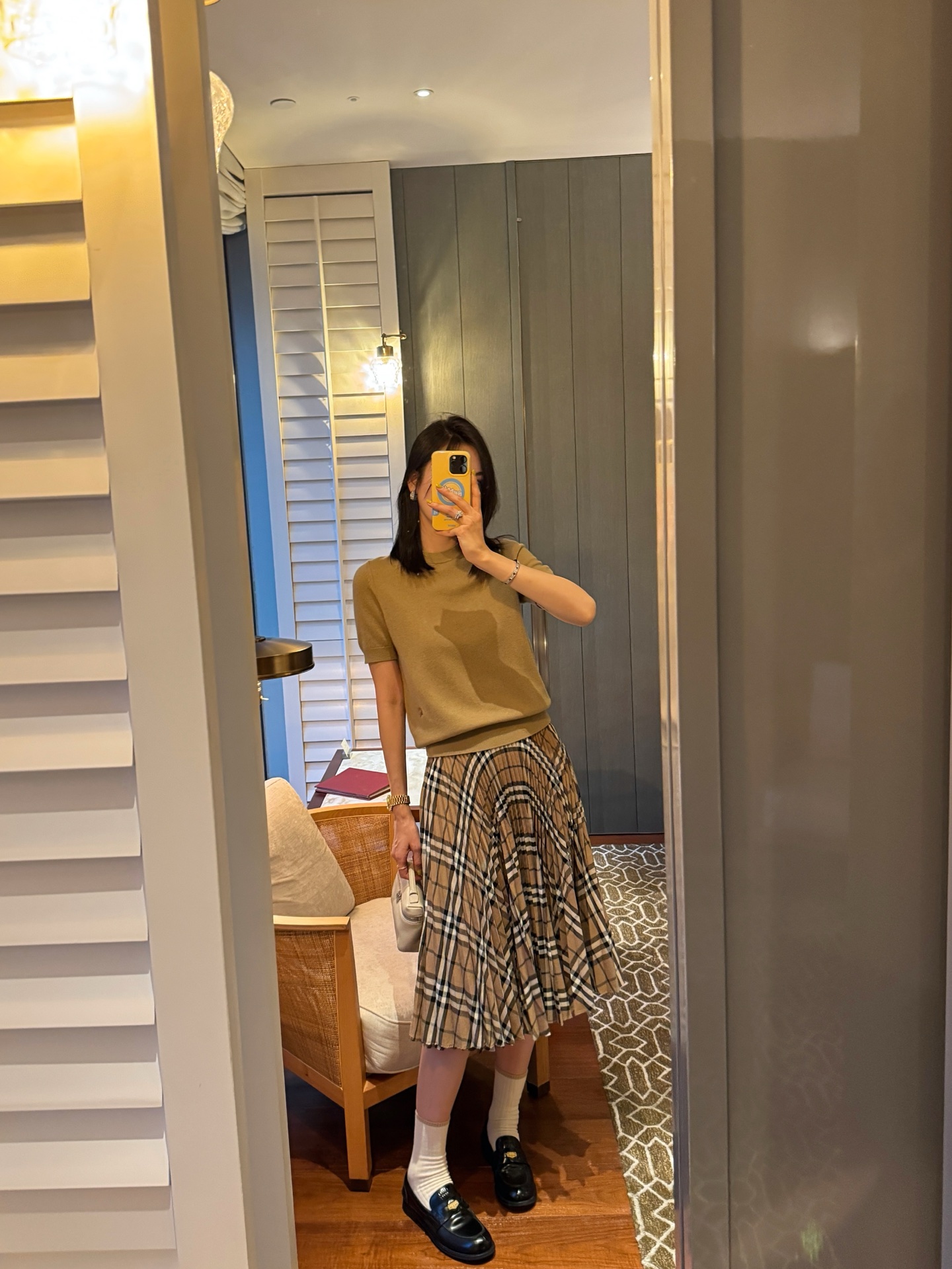 Burberry 下擺騎士刺繡針織短袖 精品 時尚 - 17