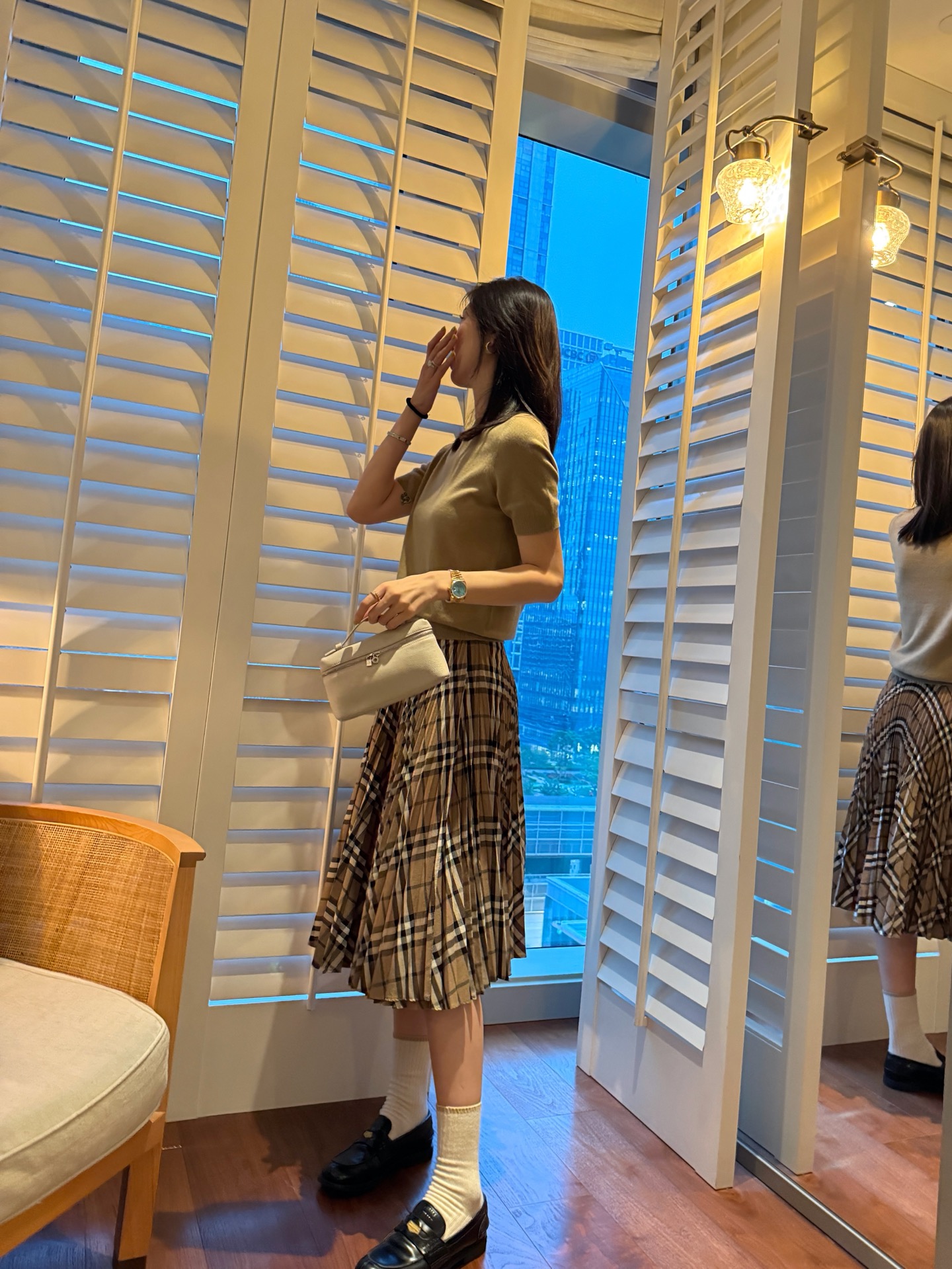 Burberry 下擺騎士刺繡針織短袖 精品 時尚 - 18